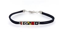 Bracciale Zamberlan Gioielli Uomo in Argento BR2-234B - BR2-234B